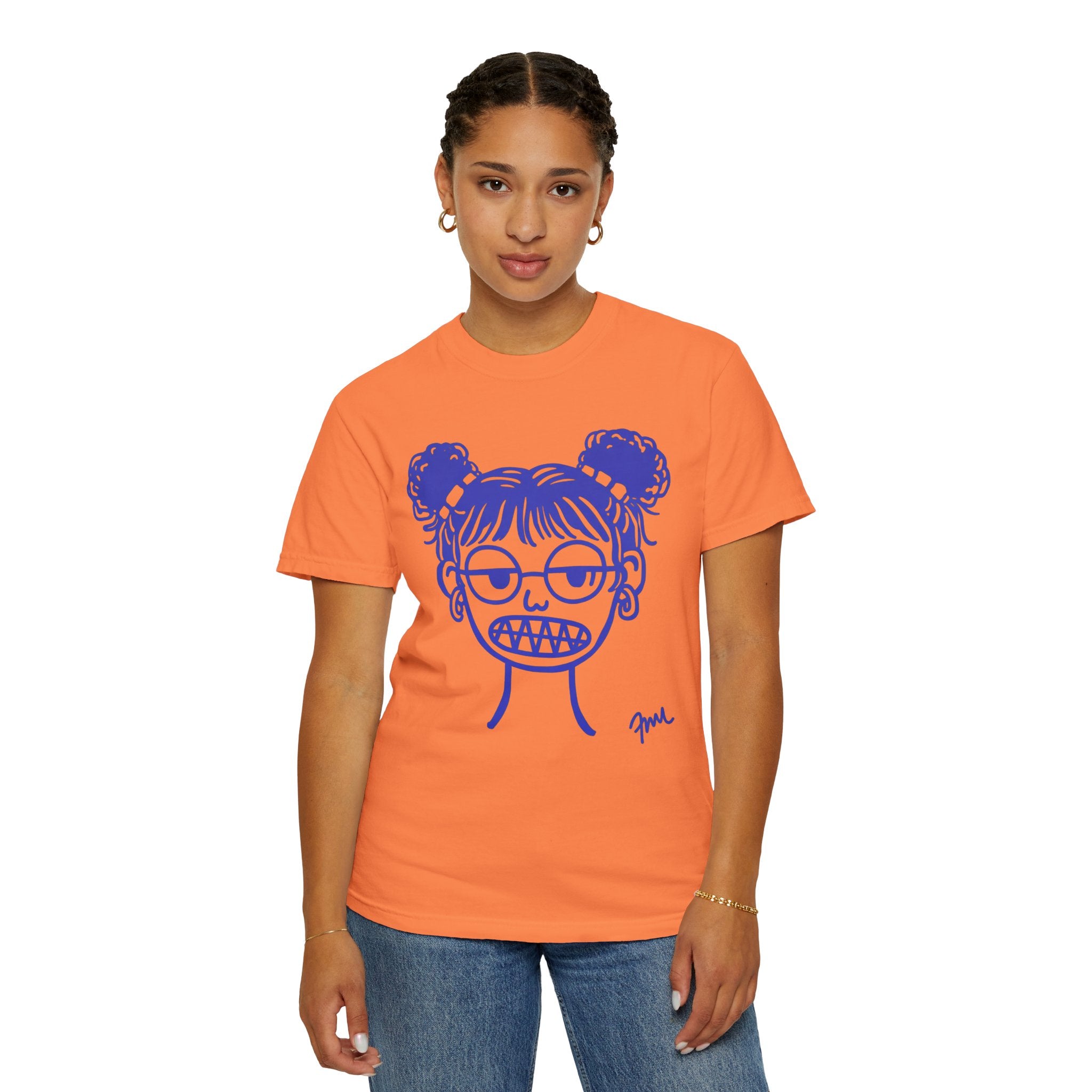 Specs Grit Girl T-Shirt — Graphic Tee - FMLxArt Store