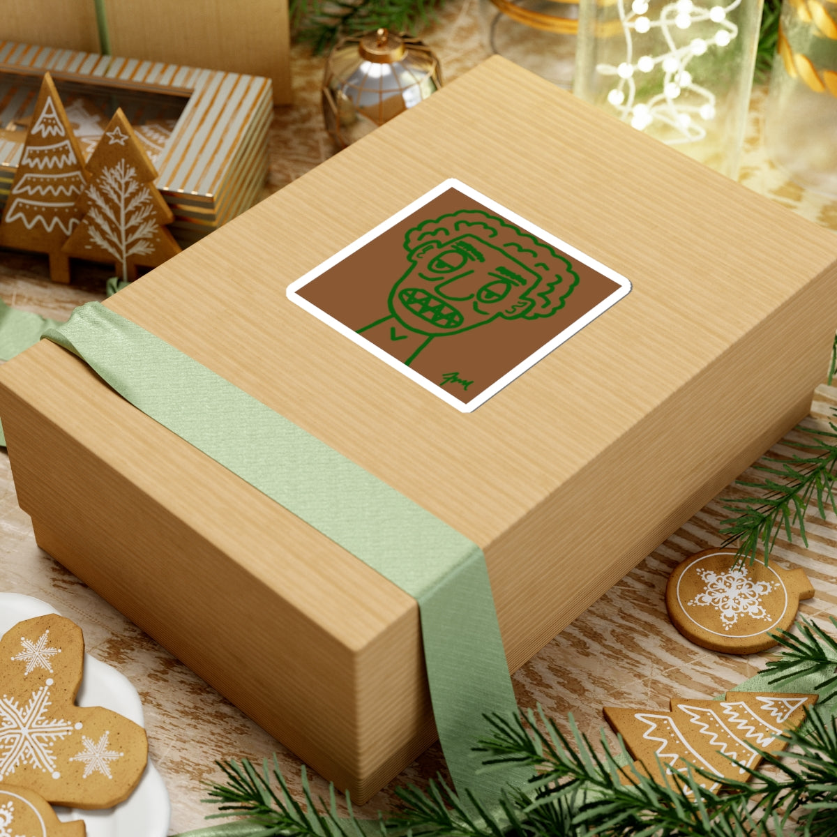 Beef & Brocc "Grit Boy" Kiss-Cut Sticker - FMLxArt Store